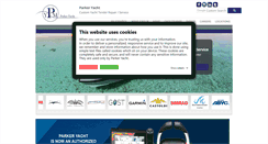 Desktop Screenshot of parkeryacht.com